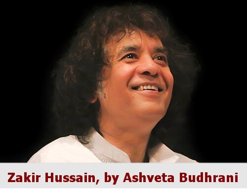 Zakir Hussain, Author Ashveta Budhrani