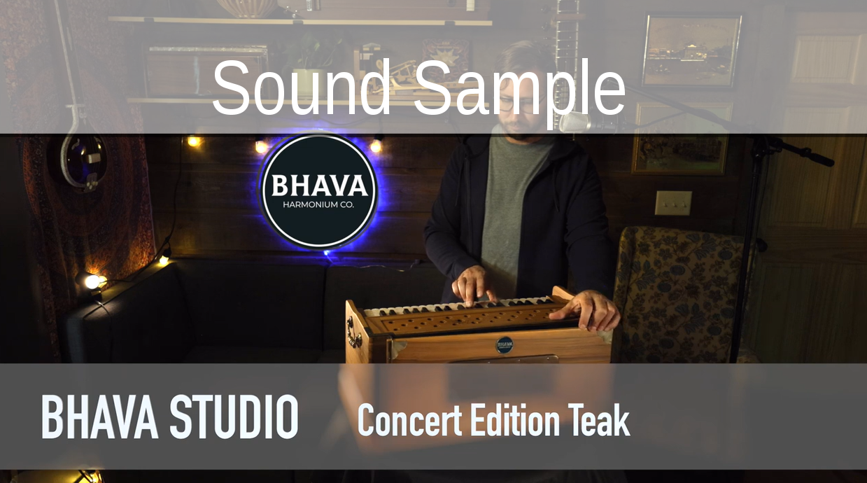 Harmonium Bhava Studio Concert Teak 